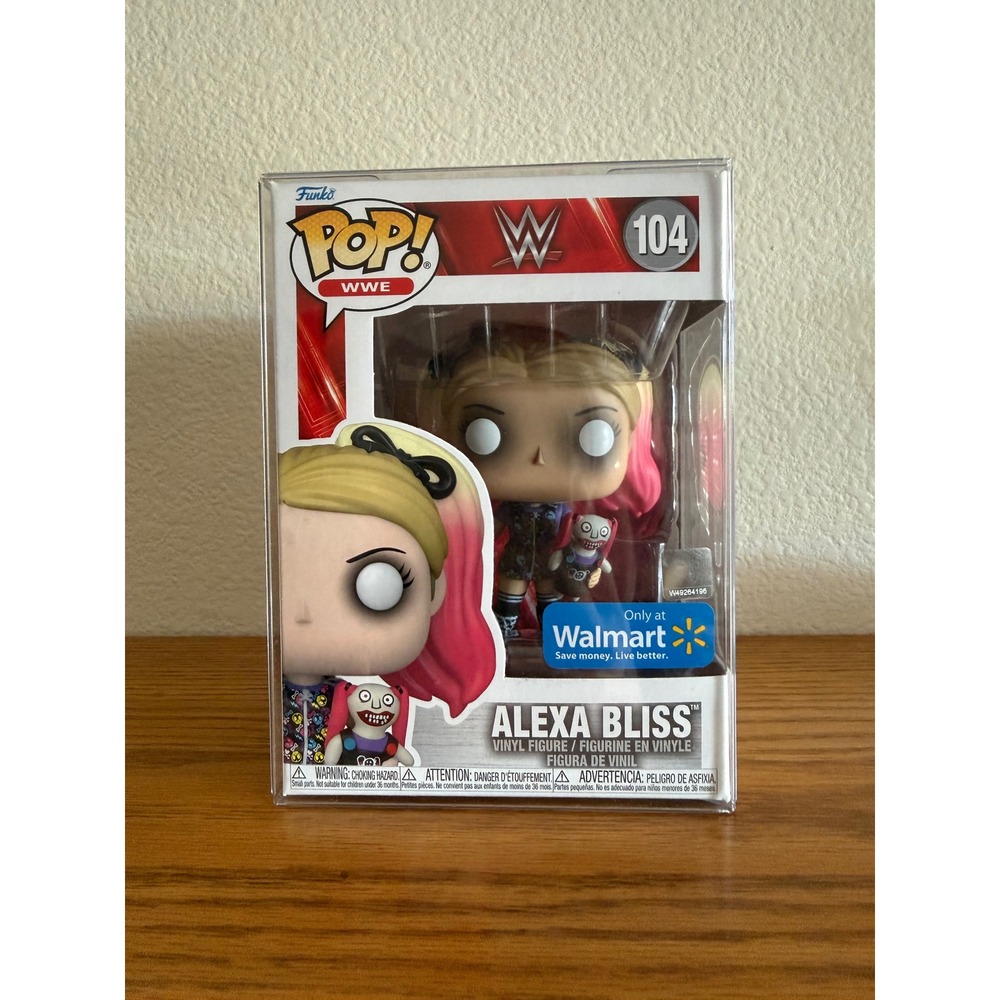 Funko Pop WWE Alexa Bliss 104 Walmart Exclusive Vinyl Figure with Lilly Doll